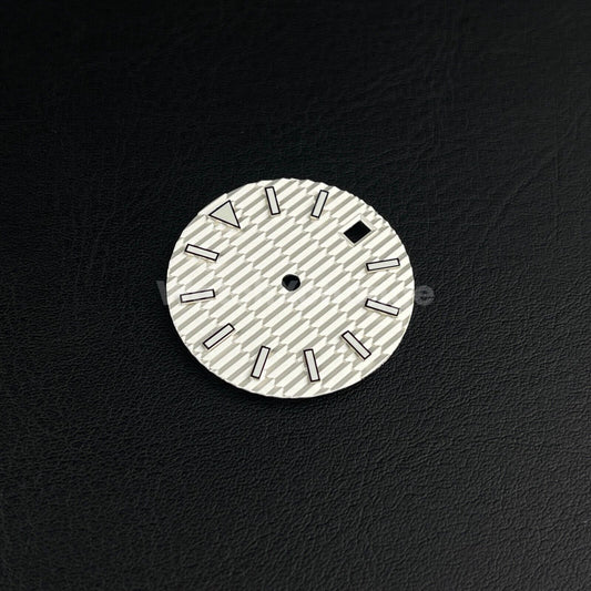 28.5mm White Watch Dial for SEIKO NH35 Watch Movement Parts