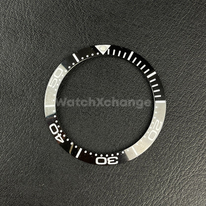 38mm Ceramic Bezel insert Black White For Rolex Seiko SKX SRPD