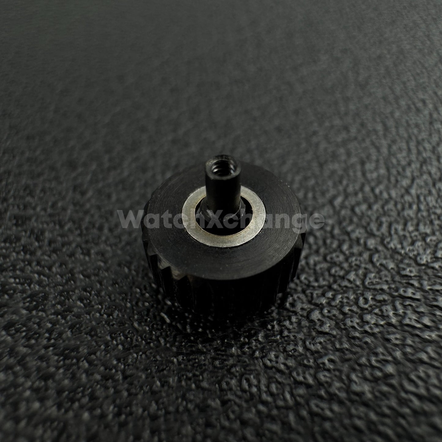 Black Long Tube Replacement Watch Crown 2mm 2.5mm Hole Diameter 3mm - 8mm Head