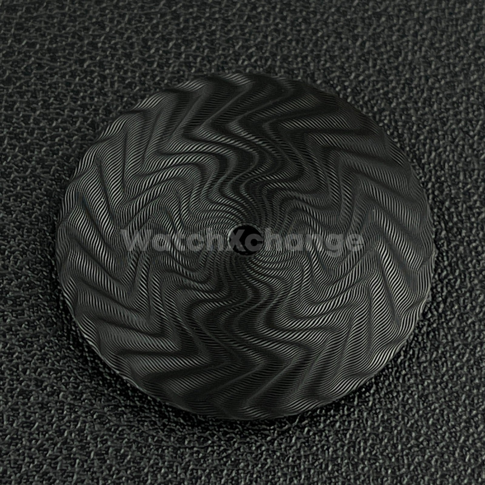 28.5mm Black Water Ripple Texture Watch Dial Face for SEIKO NH35 Movements