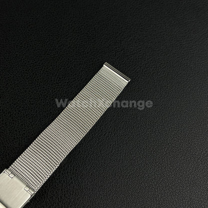 Silver Milanese Mesh Watch Strap Band Stainless Steel Metal 6mm - 18mm