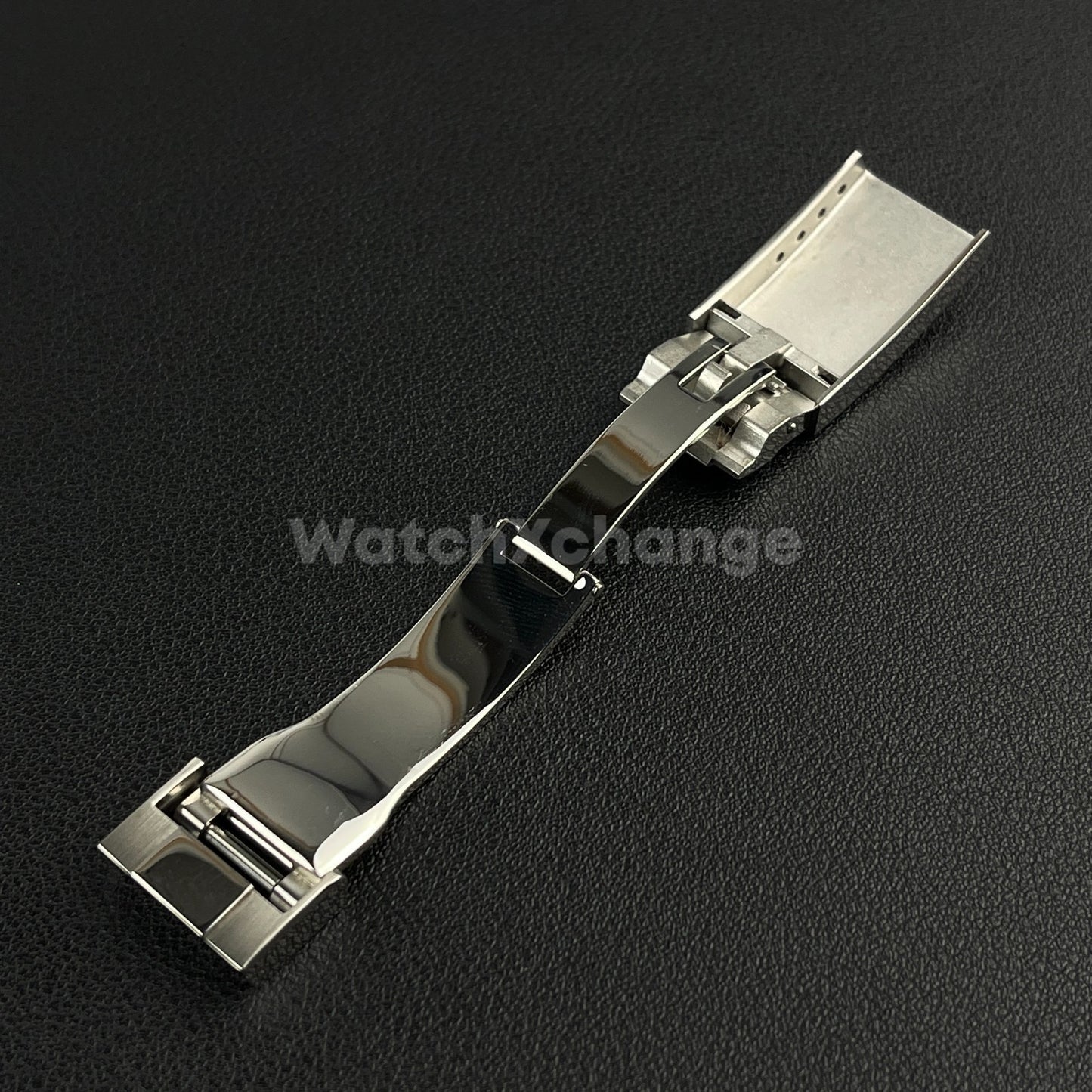 Replacement Clasp/Buckle fit Rolex DAYTONA GMT SUBMARINER Two Tone Silver 9/16mm