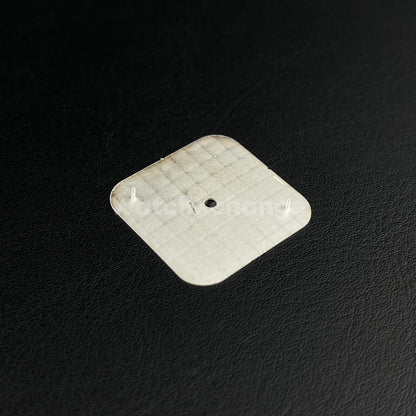 27mm White Square Watch Dial for NH35/NH36 Automatic Movement