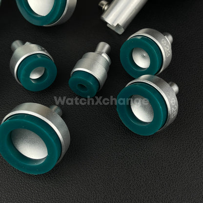 Rubber Watch Case Opener Suction Dies Tool Repair for Screw Back Cases With 8Pc