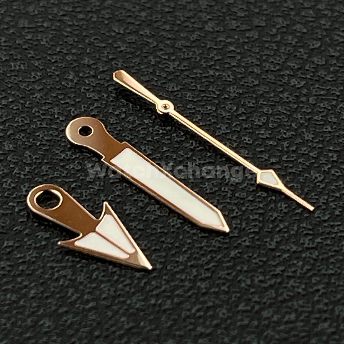 Rose Gold Triangle Arrow Watch Hands For Seiko NH34 NH35 NH36 4R 7S 7002 7009