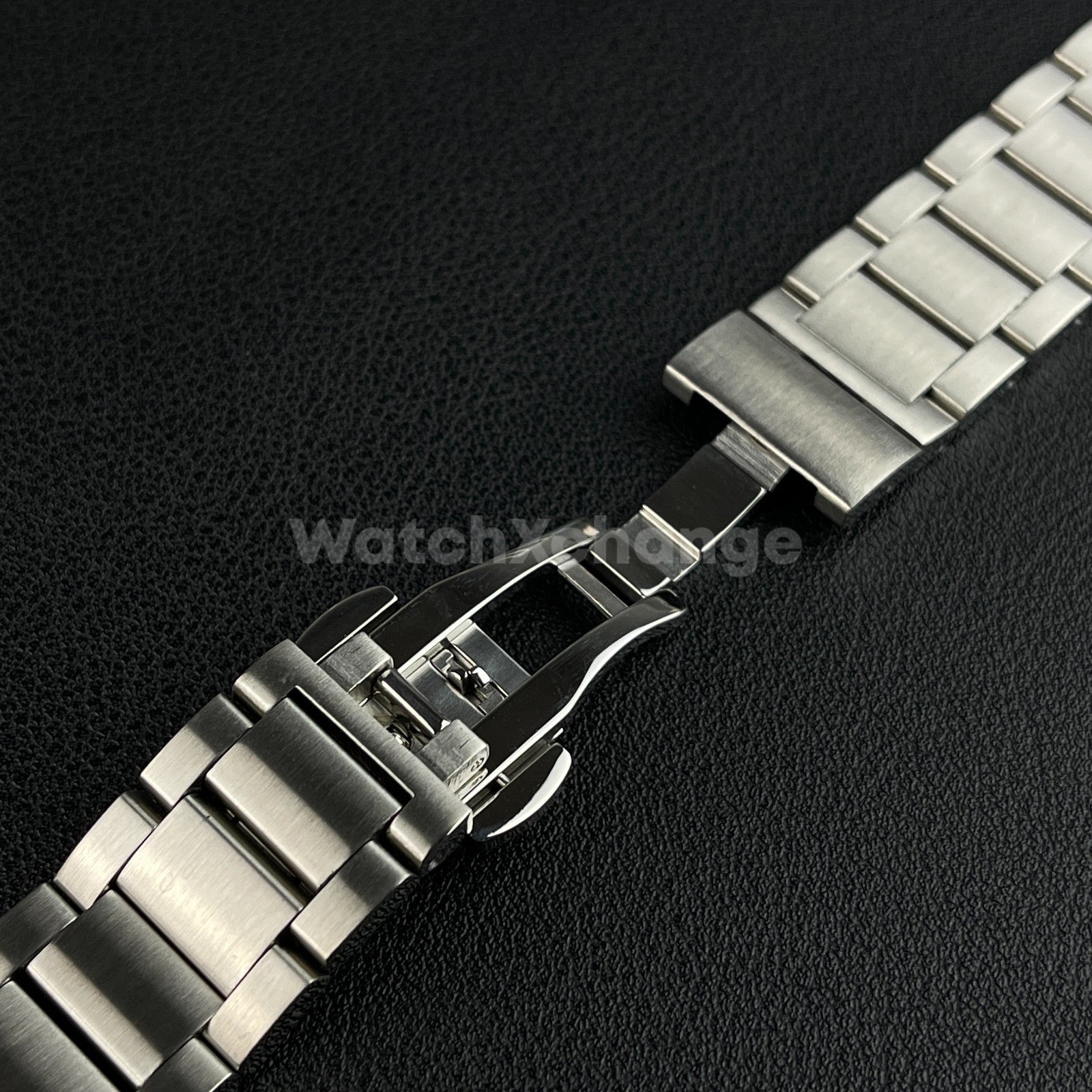 Curved End Metal Watchband Fit For Omega Seamaster AT150 Aqua Terra Watch Strap
