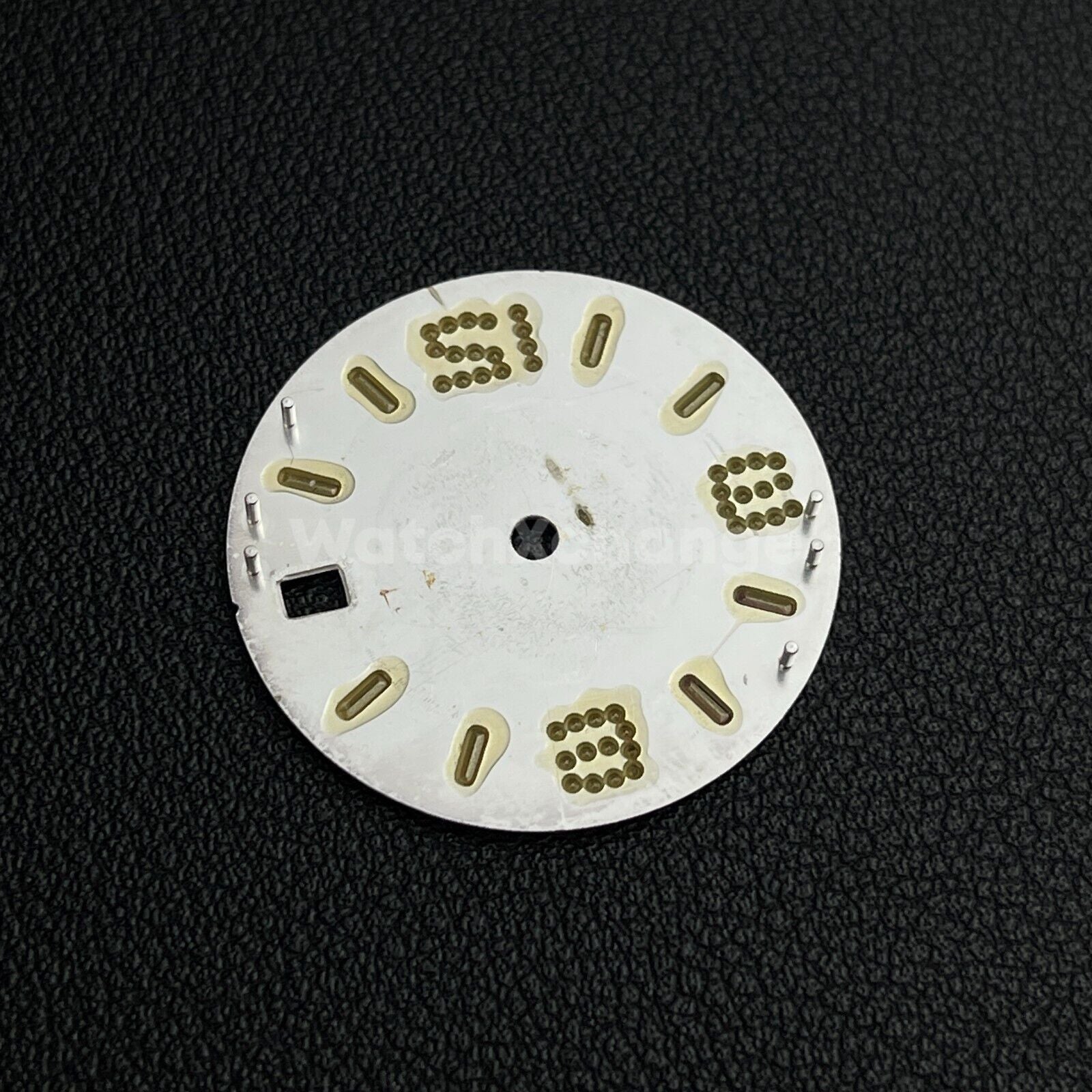 28.5mm Black Rainbow Sunburst Watch Dial for SEIKO NH35 NH36 Movement Parts