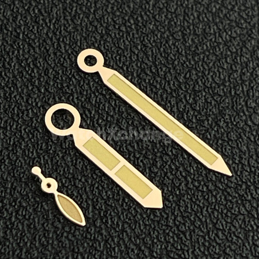 Rose Gold Watch Hands For ETA 6497/6498 Seagull ST3600/ST3620 Movements