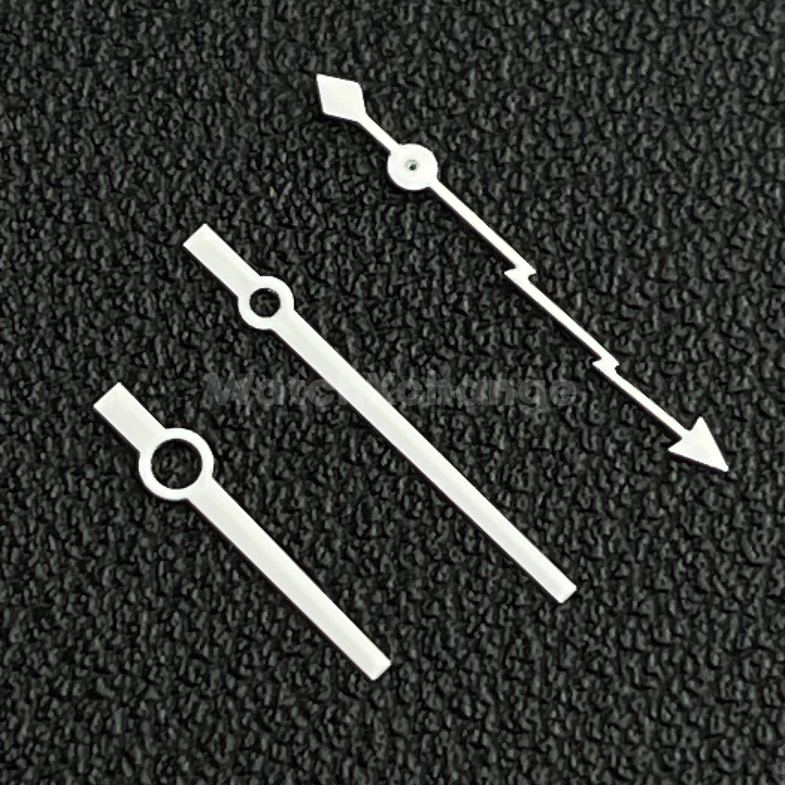 White Lightning Strike Watch Hands For SEIKO NH35/36 Movements