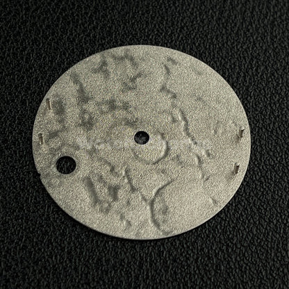 28.5mm Black Moon Texture Watch Dial for SEIKO NH35 NH36 Movement