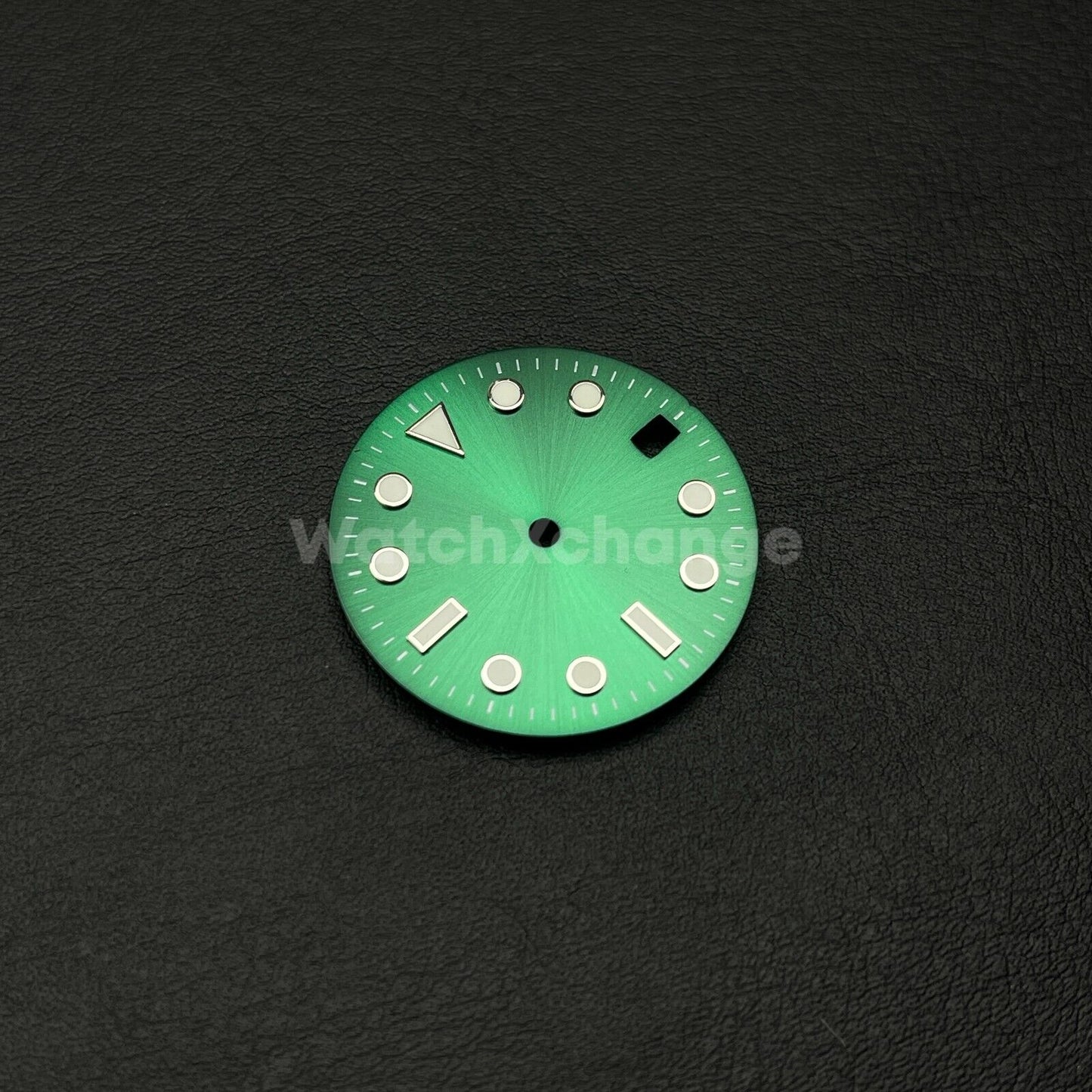 28.5mm Green Watch Dial for SEIKO NH35 NH36 Movement Luminous