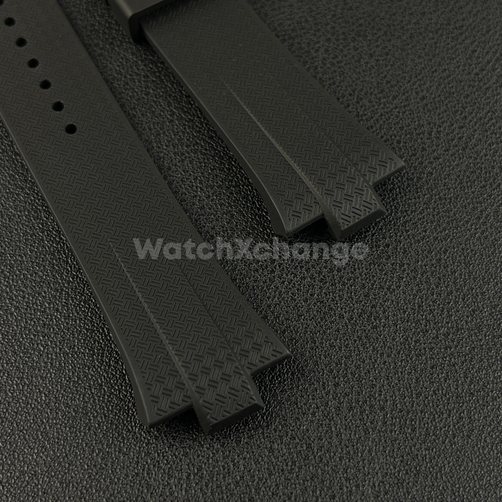 Black Rubber Watch Strap For Citizen Tsuyosa NJ0150 NJ0151ME NJ01510158 9mm
