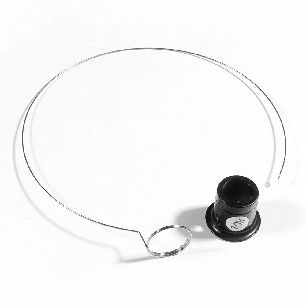 4pc Eyeglass Loupe Headband Magnifier Watchmakers Magnify Glasses 5x 10x 15x