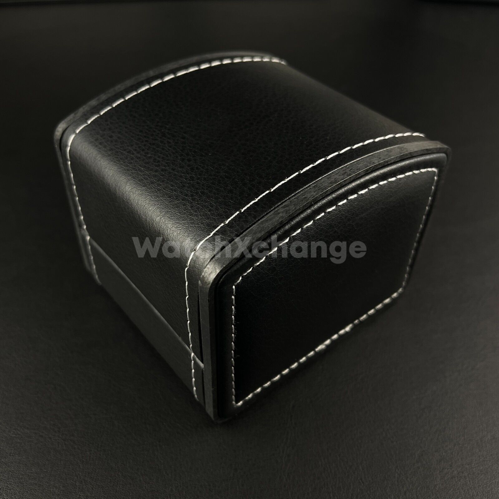 Single Watch Box Travel Case Storage Display Jewellery Black PU Leather Gift Box