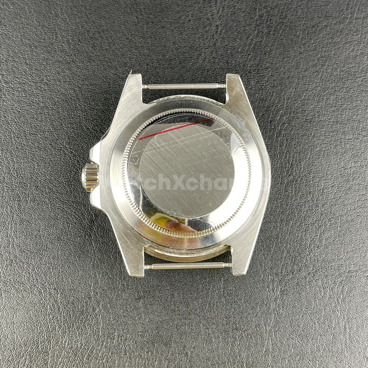 Diver 40mm SUB Watch Case fit NH35A NH36 10ATM Silver Colour Solid Back Sapphire