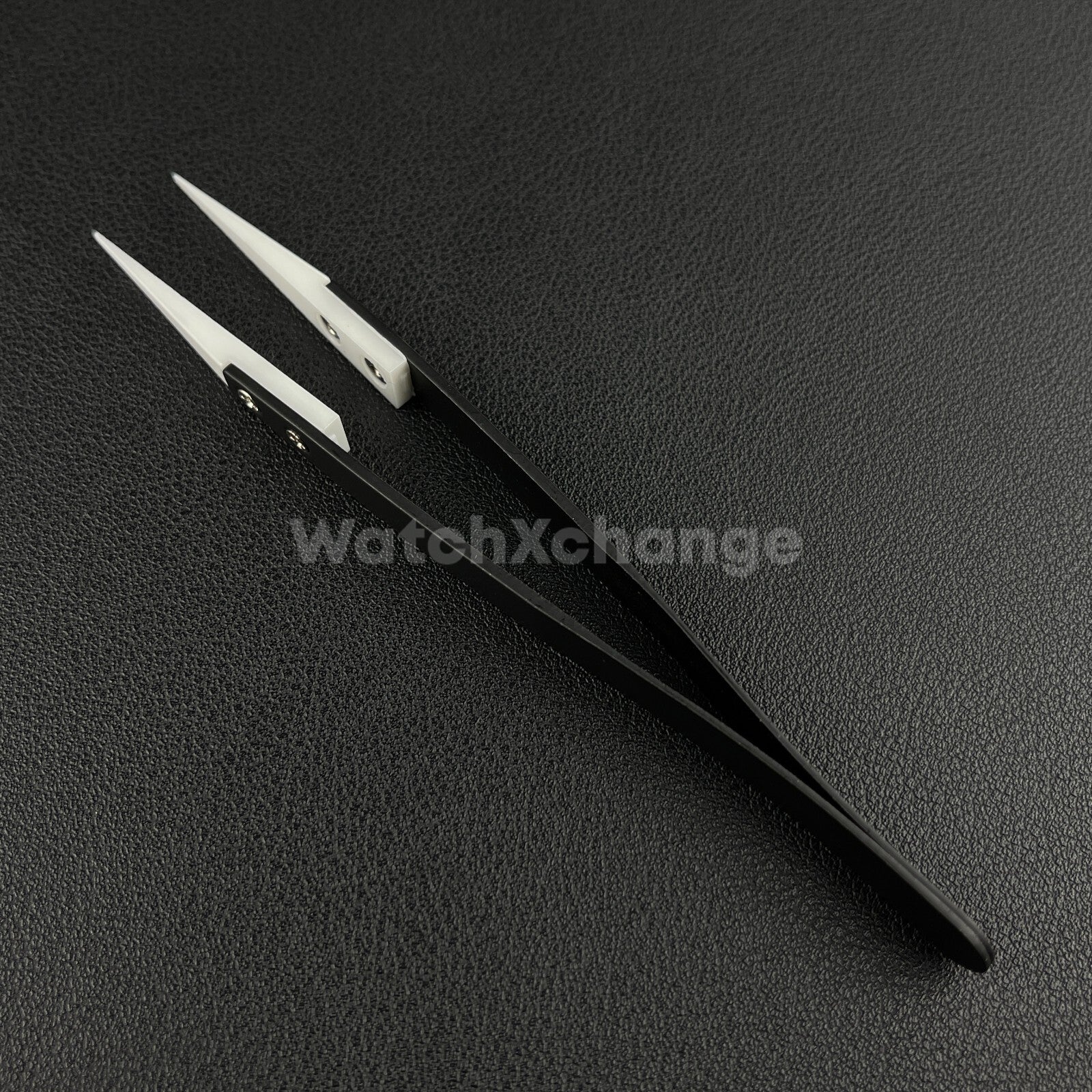 Precision Ceramic Tweezers Heat Resistant Anti-Static Straight Pointed