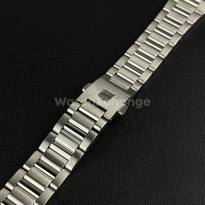 24mm Stainless Steel fit TAG Heuer Carrera Silver Watch Strap Band Bracelet