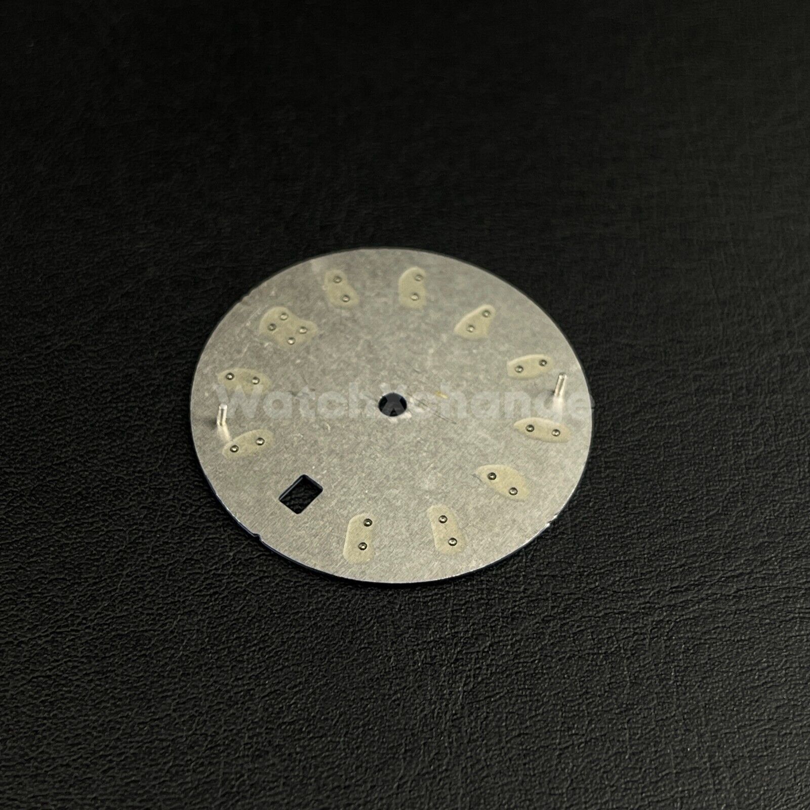 30.8mm Sky Blue Nautilus Style Dial C3 Luminous For Seiko NH35 Movement