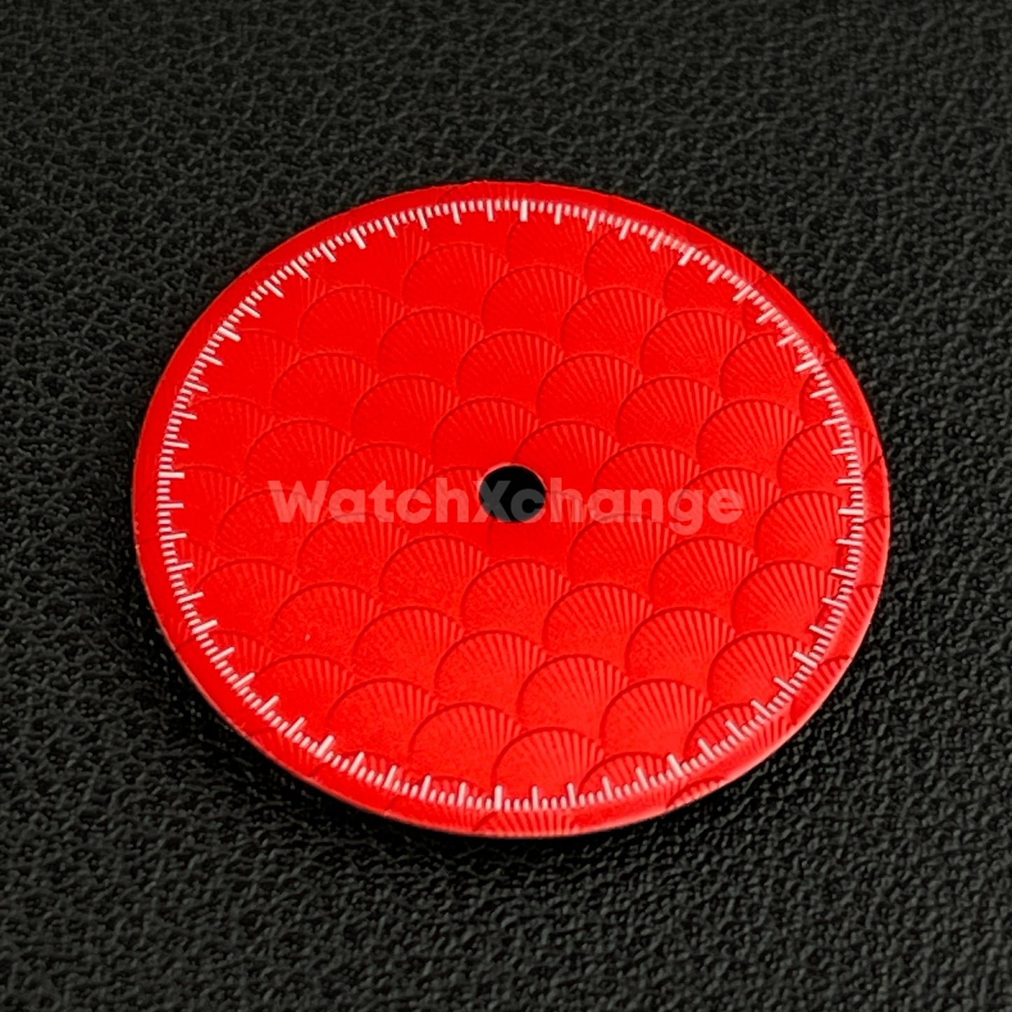 28.5mm Red Shell Texture Watch Dial Face for SEIKO NH35 NH36 Movements