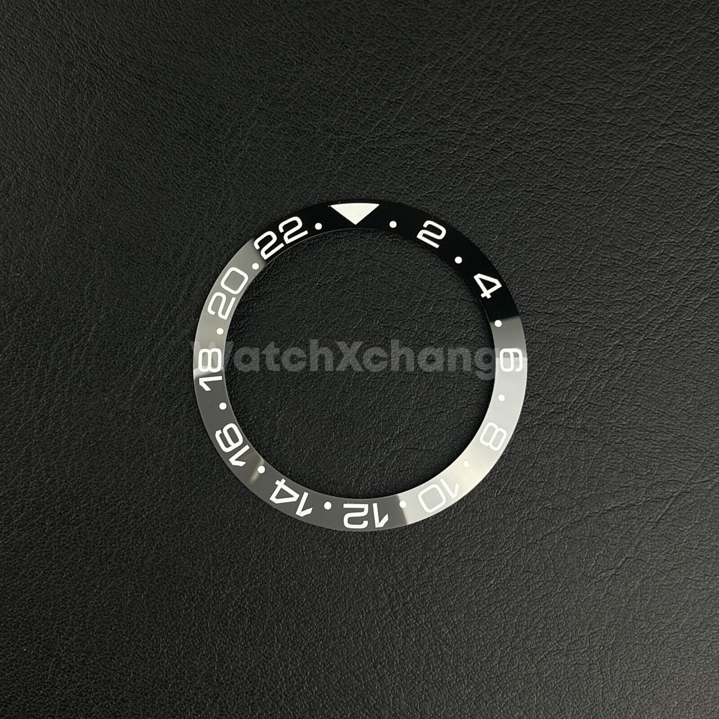 38mm Ceramic Bezel Grey & Black insert For Divers Watch Rolex GMT Seiko SKX SRPD