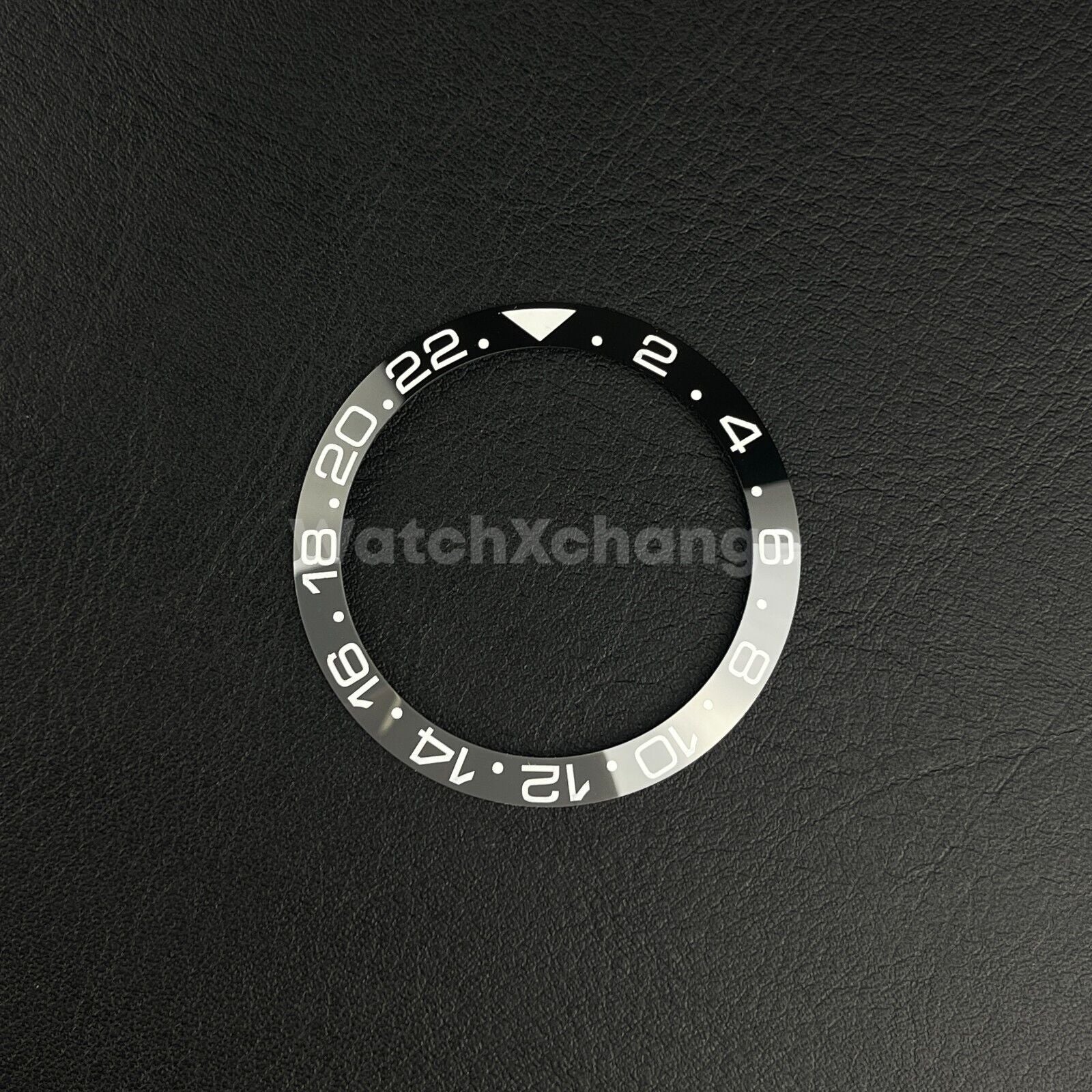 38mm Ceramic Bezel Grey & Black insert For Divers Watch Rolex GMT Seiko SKX SRPD