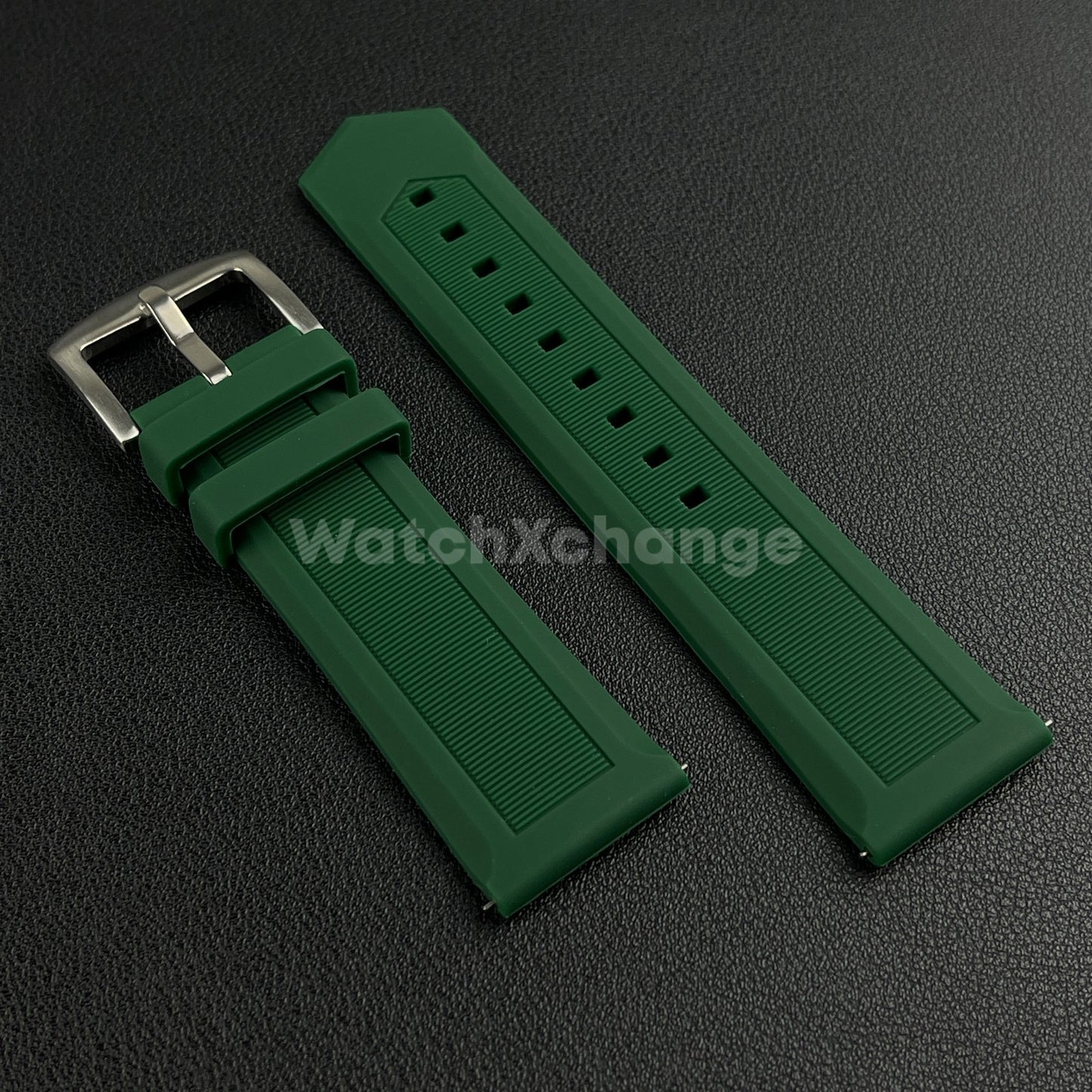 Green Silicone Watch Strap For TAG HEUER F1 Rubber 18 20mm 22mm 24mm Wrist Band