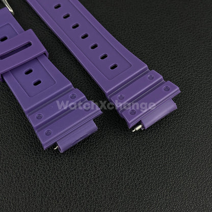 Purple Watch Strap For G-SHOCK Replacement Rubber Band CASIO GA2100 GA2110 16mm