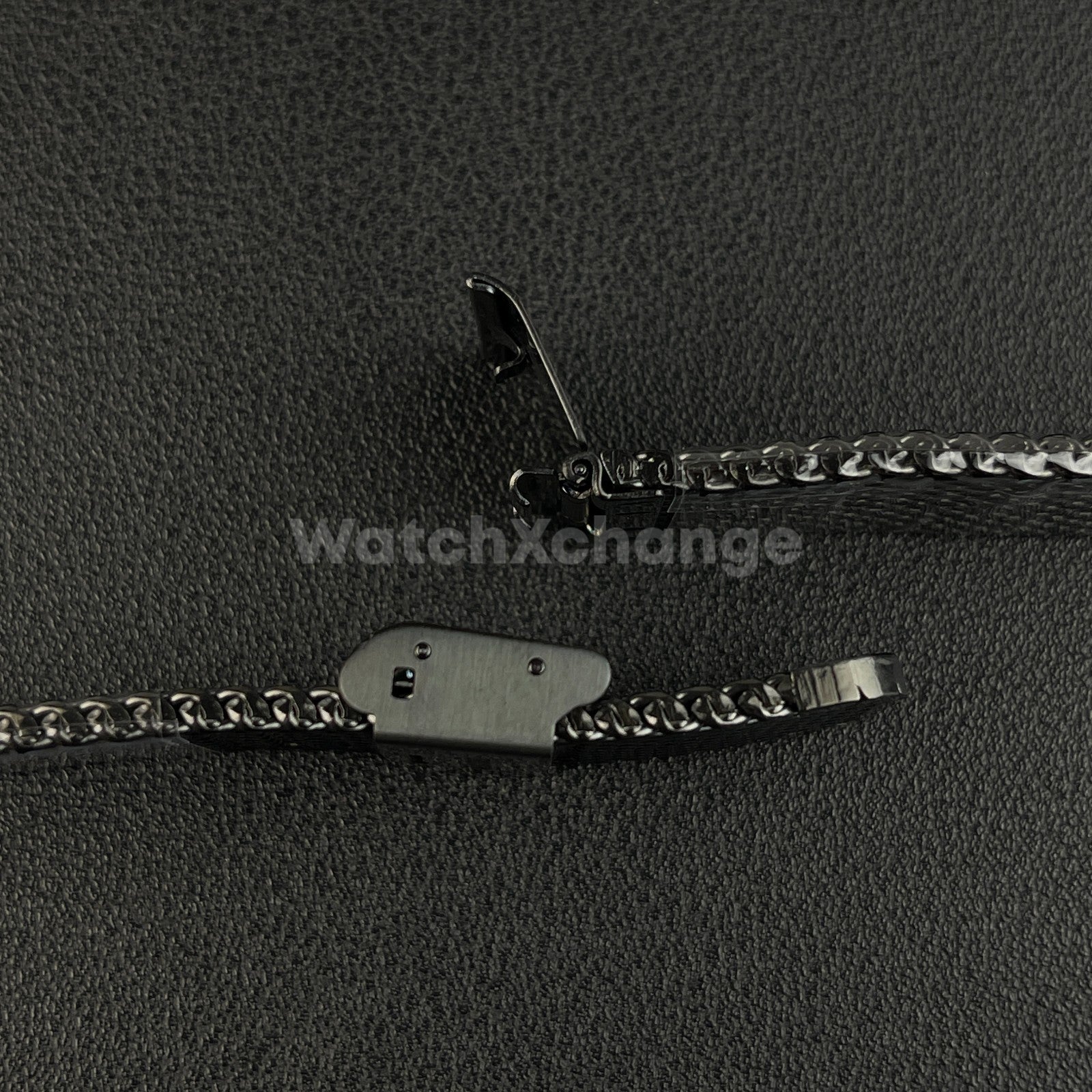 Black Milanese Mesh Watch Strap Band Steel Metal Quick Release 18mm - 24mm
