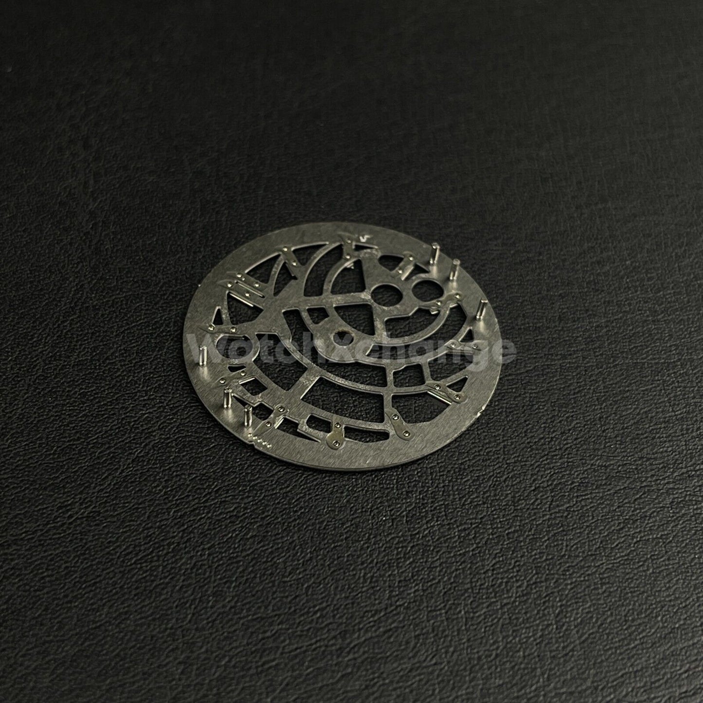 Grey 29mm Skeleton Dial Face Fit For NH35 NH36 NH70 NH72 Movement Watch Part