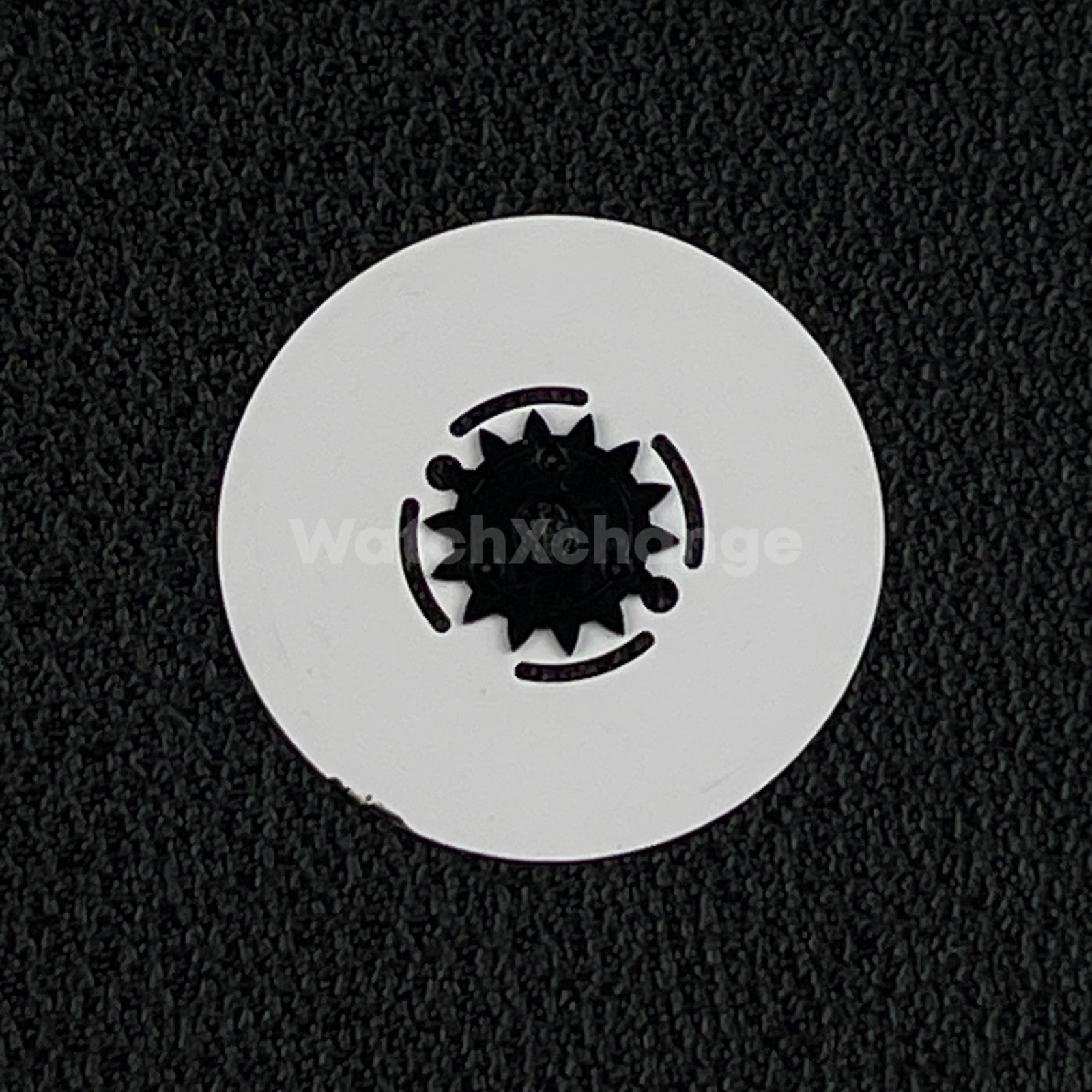 Spanish & English Black White Day Week Date Disk Wheel for NH36 Movement 3.0