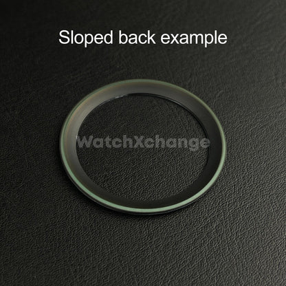 38mm Ceramic Bezel Grey & Black insert For Divers Watch Rolex GMT Seiko SKX SRPD