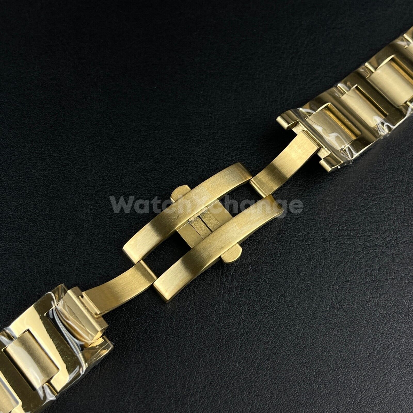 Gold Metal Steel Watch Strap Bands 14/18/20/22mm Fit Ballon Bleu De Cartier