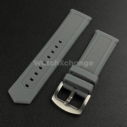 Grey Silicone Watch Strap For TAG HEUER F1 Rubber 18 20mm 22mm 24mm Wrist Band