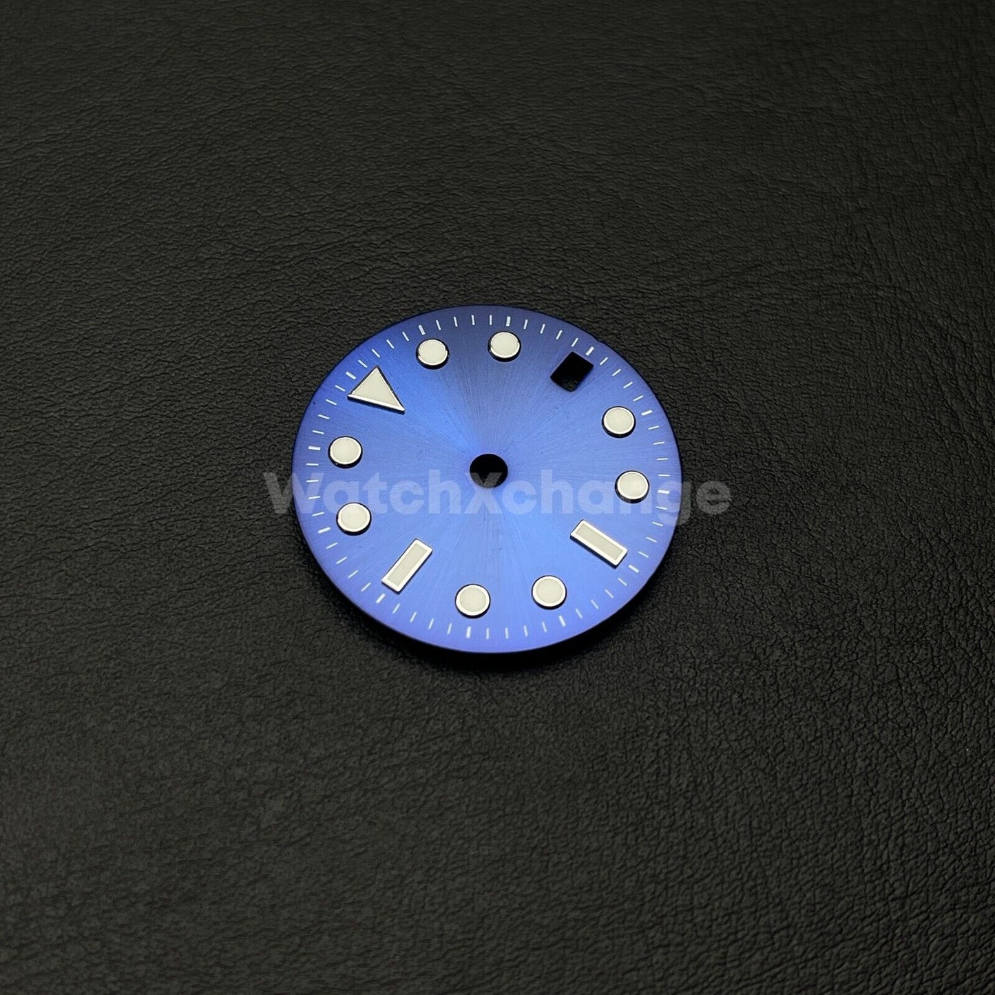 28.5mm Blue Watch Dial for SEIKO NH35 NH36 Movement Luminous