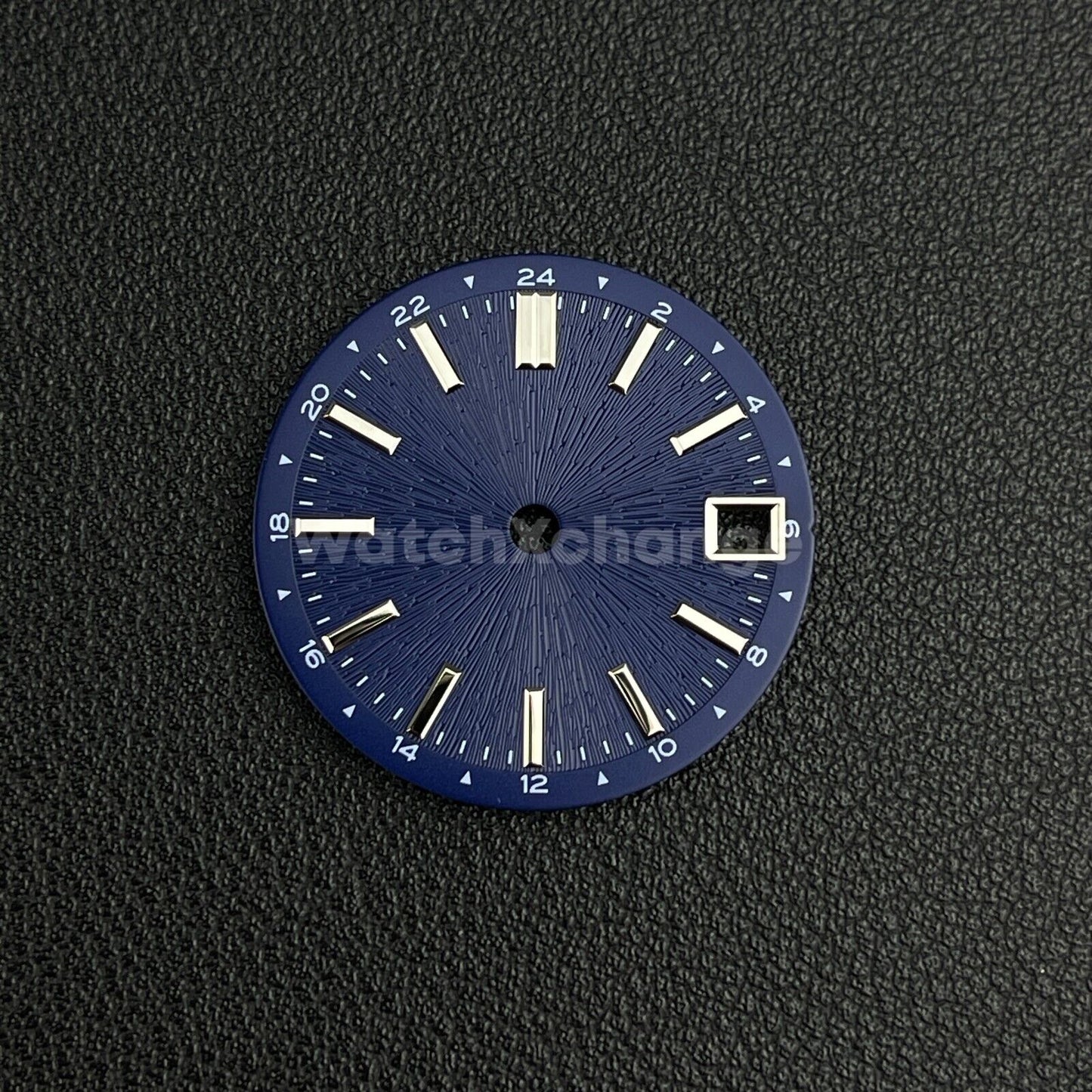 28.5mm Blue Radiating Firework Pattern Watch Dial for SEIKO NH34 NH35 Movement