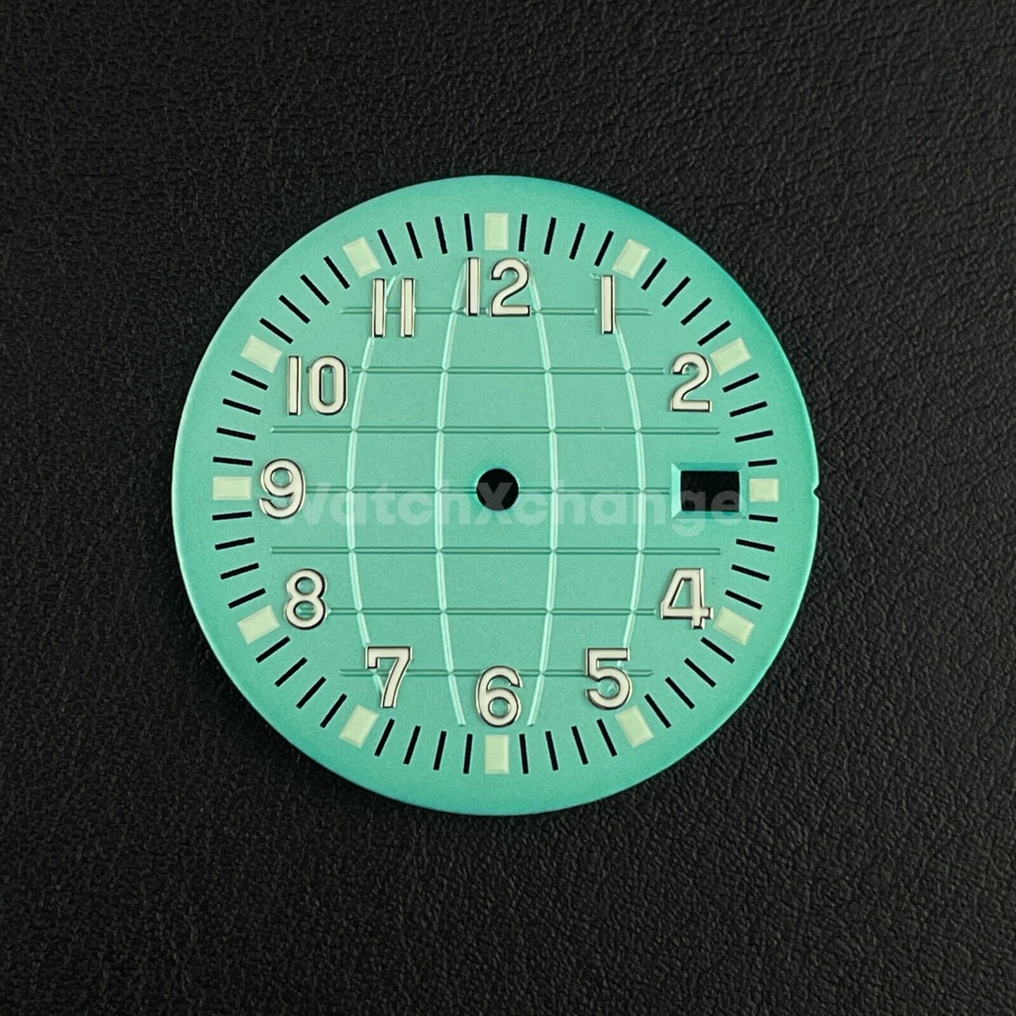 32mm Blue Turquoise Watch Dial for SEIKO NH35/NH36/4R/7S Watch Movement Parts
