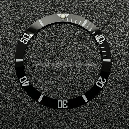38mm Ceramic Bezel Black & White insert For Divers Watch Rolex GMT Seiko