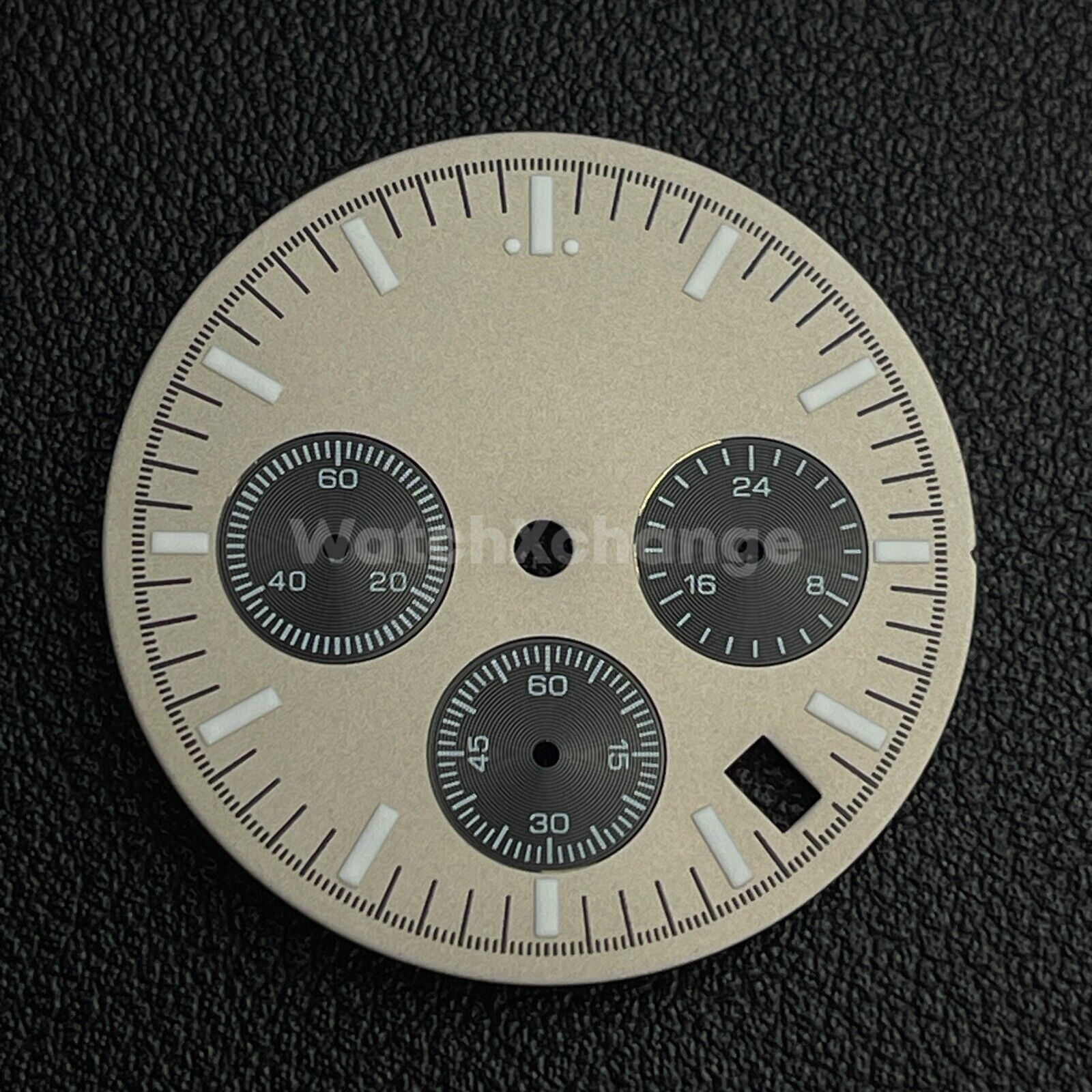 Khaki 31.5mm Modified Watch Dial Accessory for VK63 Quartz Movement