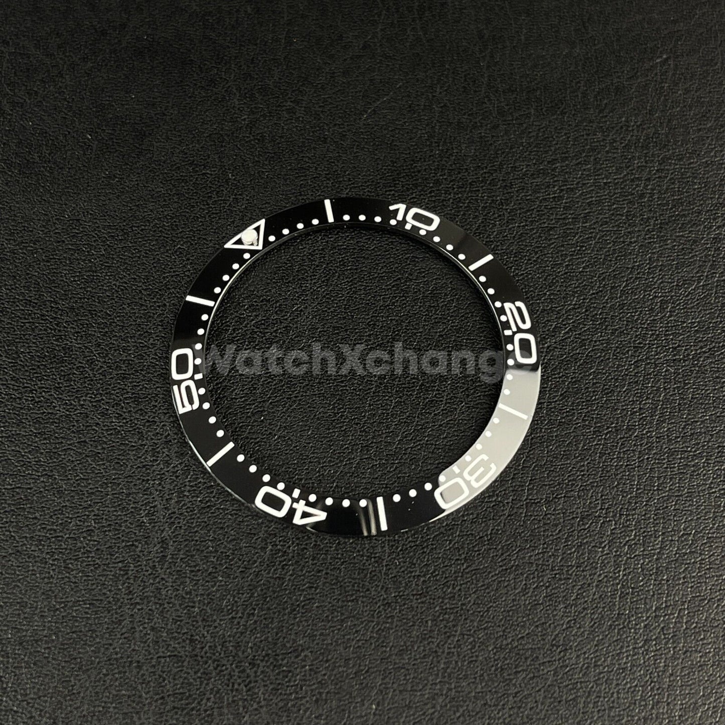 Black & White Ceramic Bezel insert 41.5mm Rolex Seiko SKX SRPD Omega