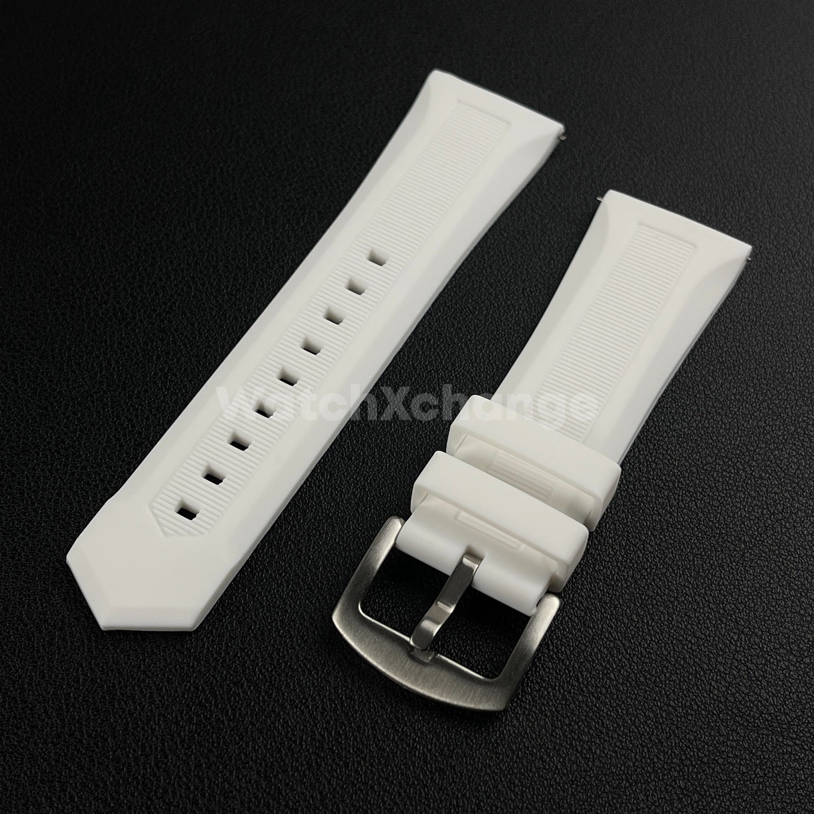 White Silicone Watch Strap For TAG HEUER F1 Rubber 18 20mm 22mm 24mm Wrist Band