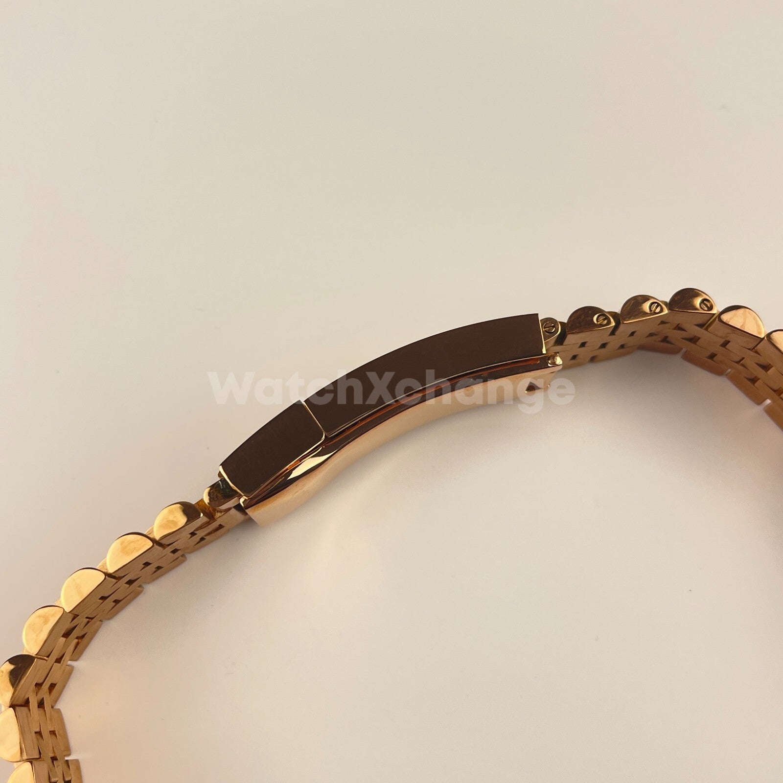 20mm Rose Gold Jubilee Strap Watchband Bracelet For Rolex Sub GMT