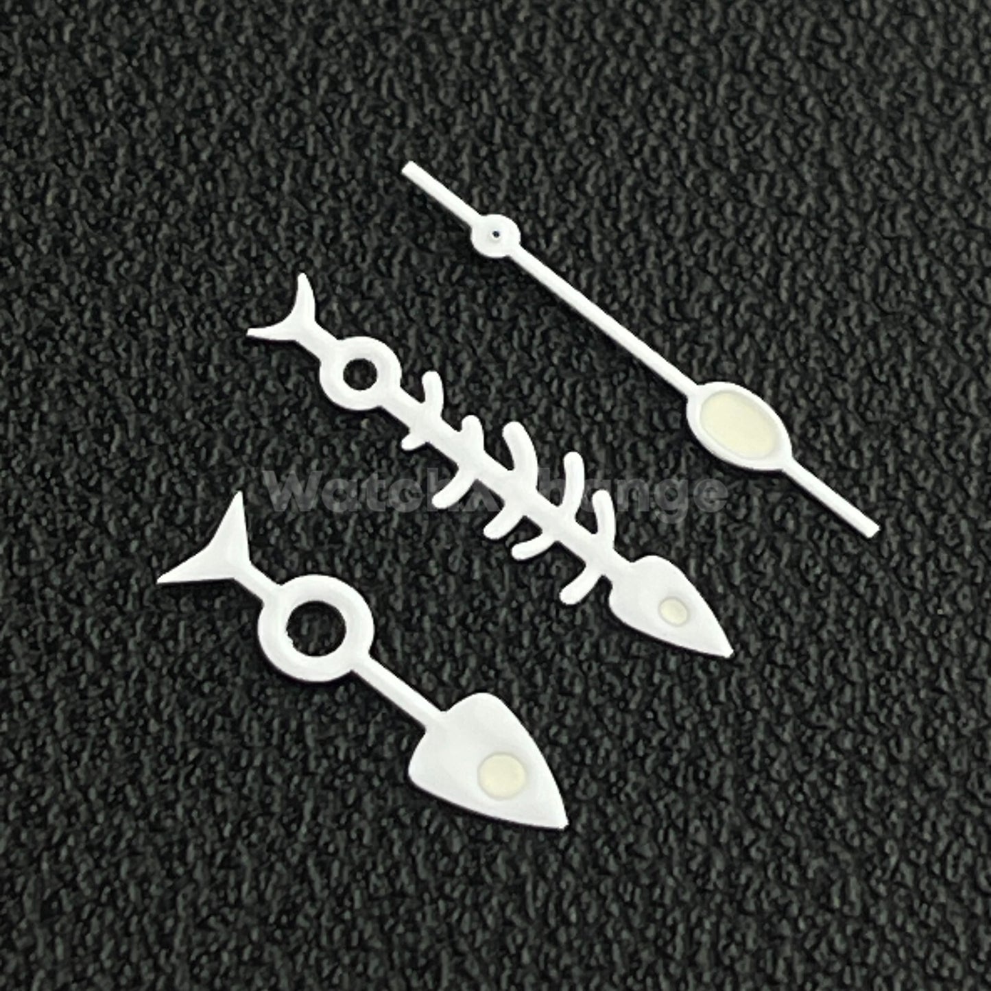 White Fish Bone Watch Hands For SEIKO NH35 NH36 Movements