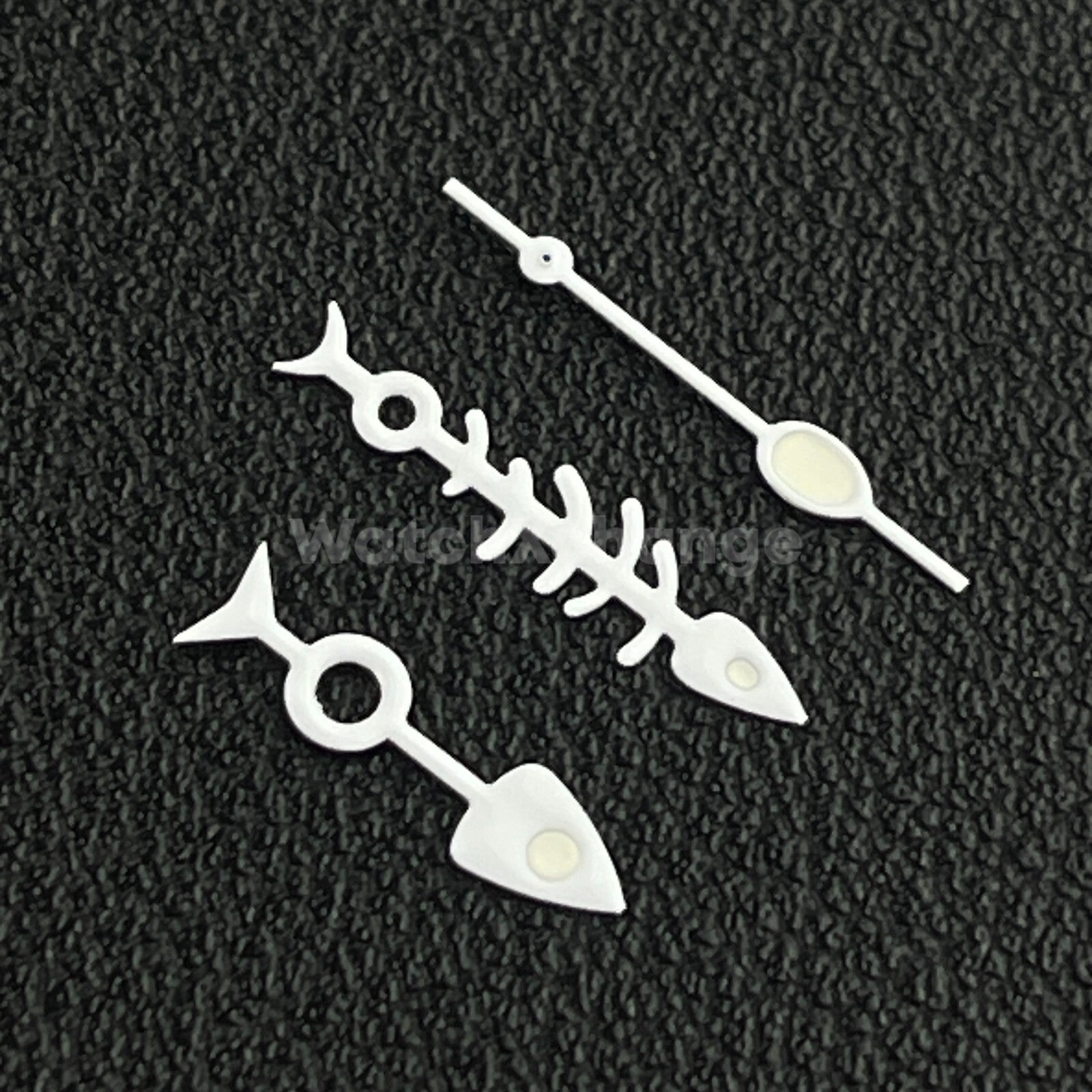 White Fish Bone Watch Hands For SEIKO NH35 NH36 Movements