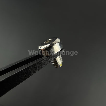 Silver 3pcs Watch Case Screw for Seiko SNE497 498 499 518 533 535 537 Tuna Diver