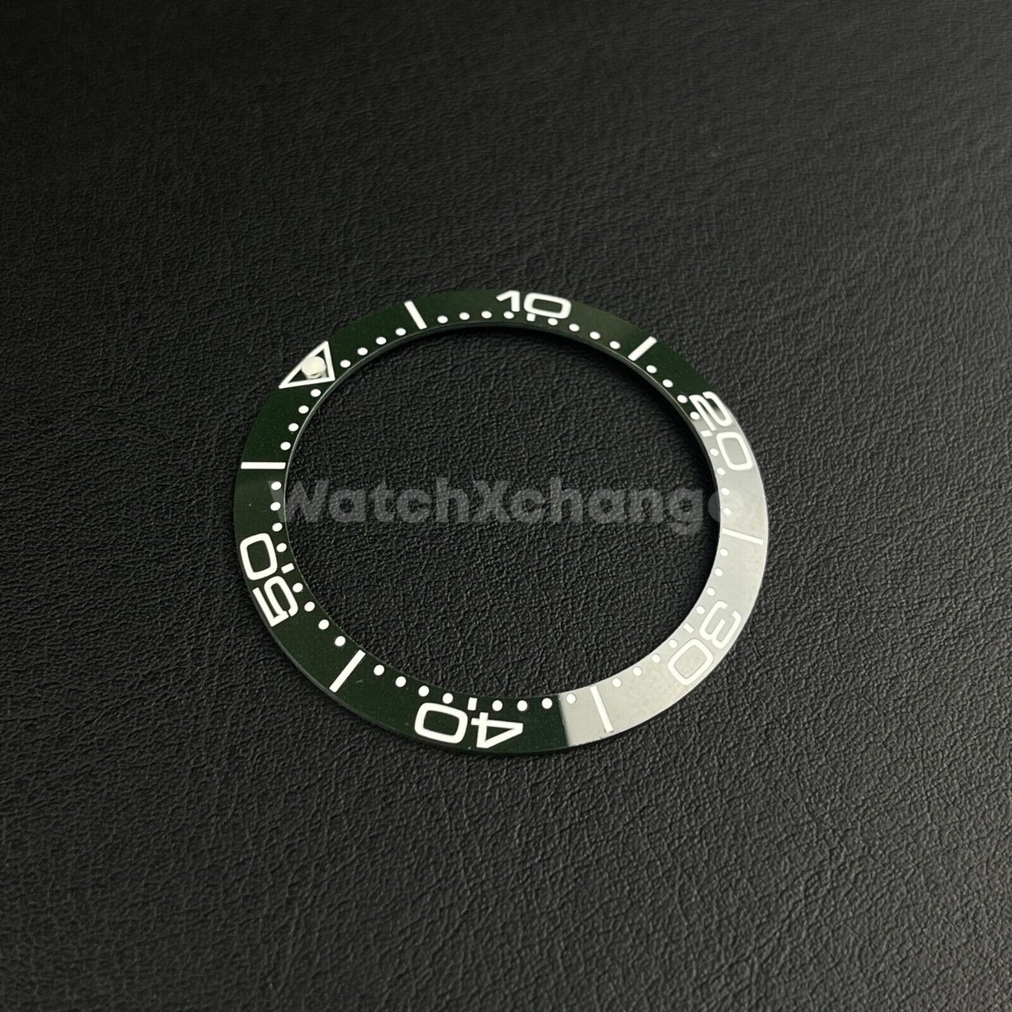 Dark Green Ceramic bezel insert 38mm Rolex Seiko SKX SRPD Omega