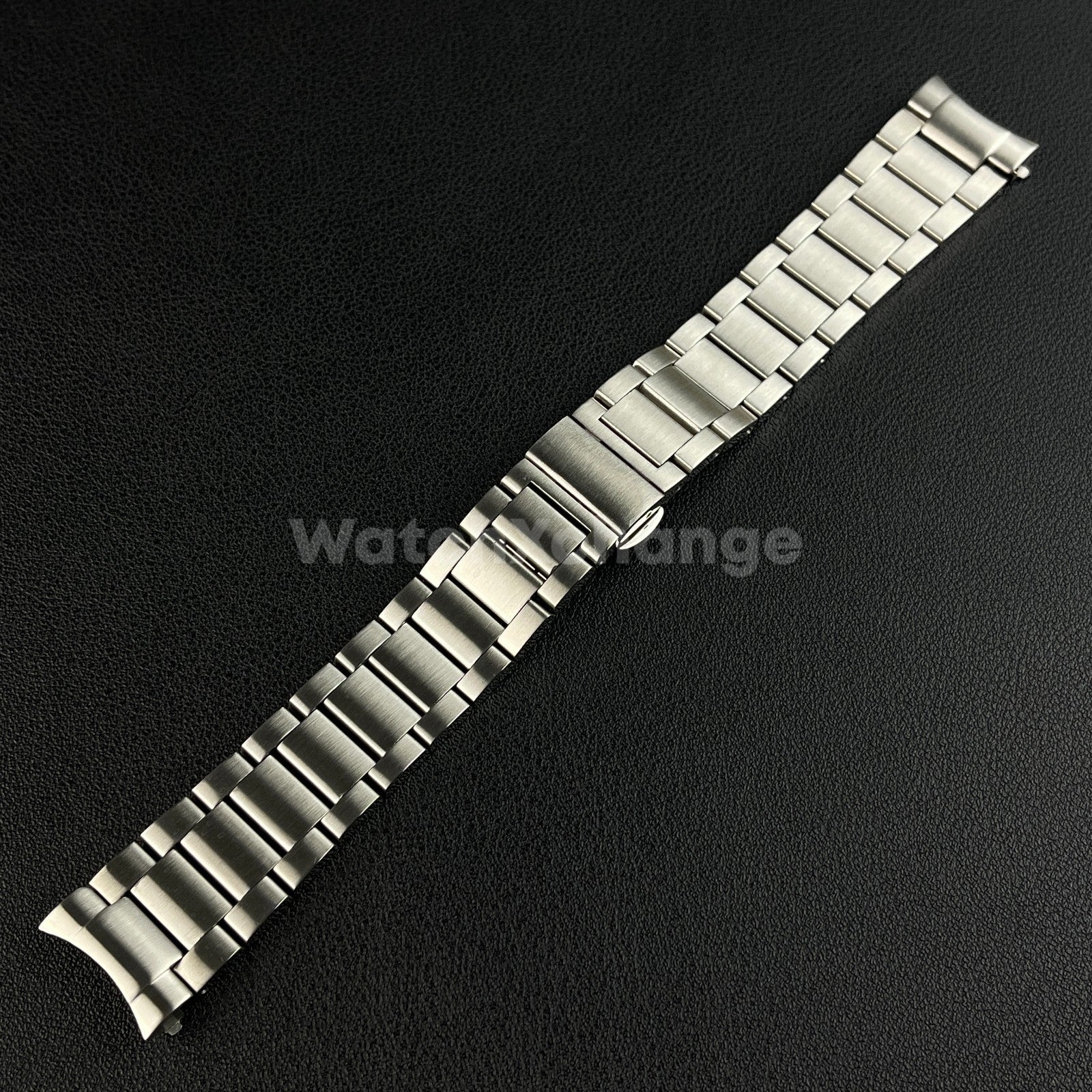 Curved End Metal Watchband Fit For Omega Seamaster AT150 Aqua Terra Watch Strap
