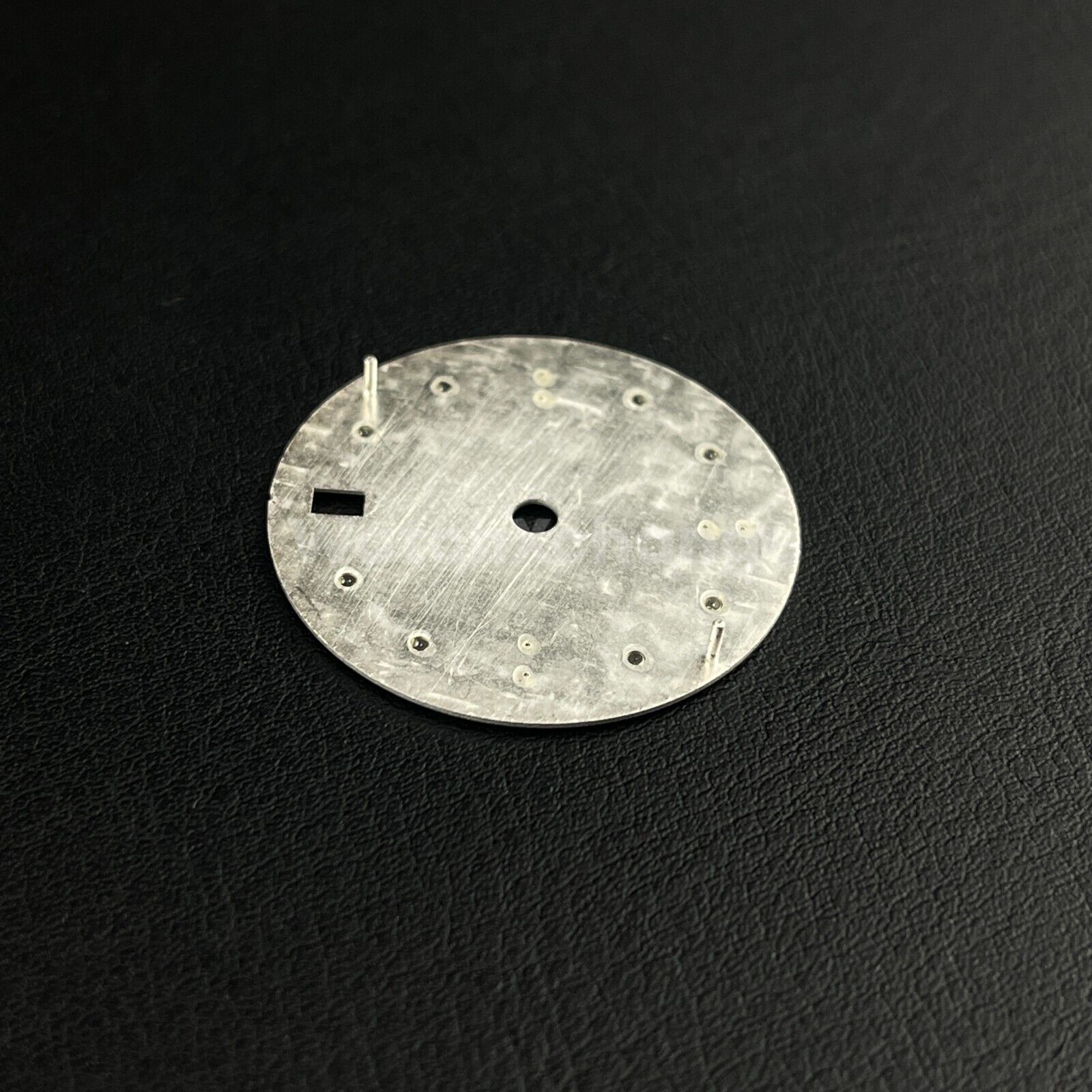 28.5mm Black & Orange Watch Dial for SEIKO NH35 Watch Movement Parts