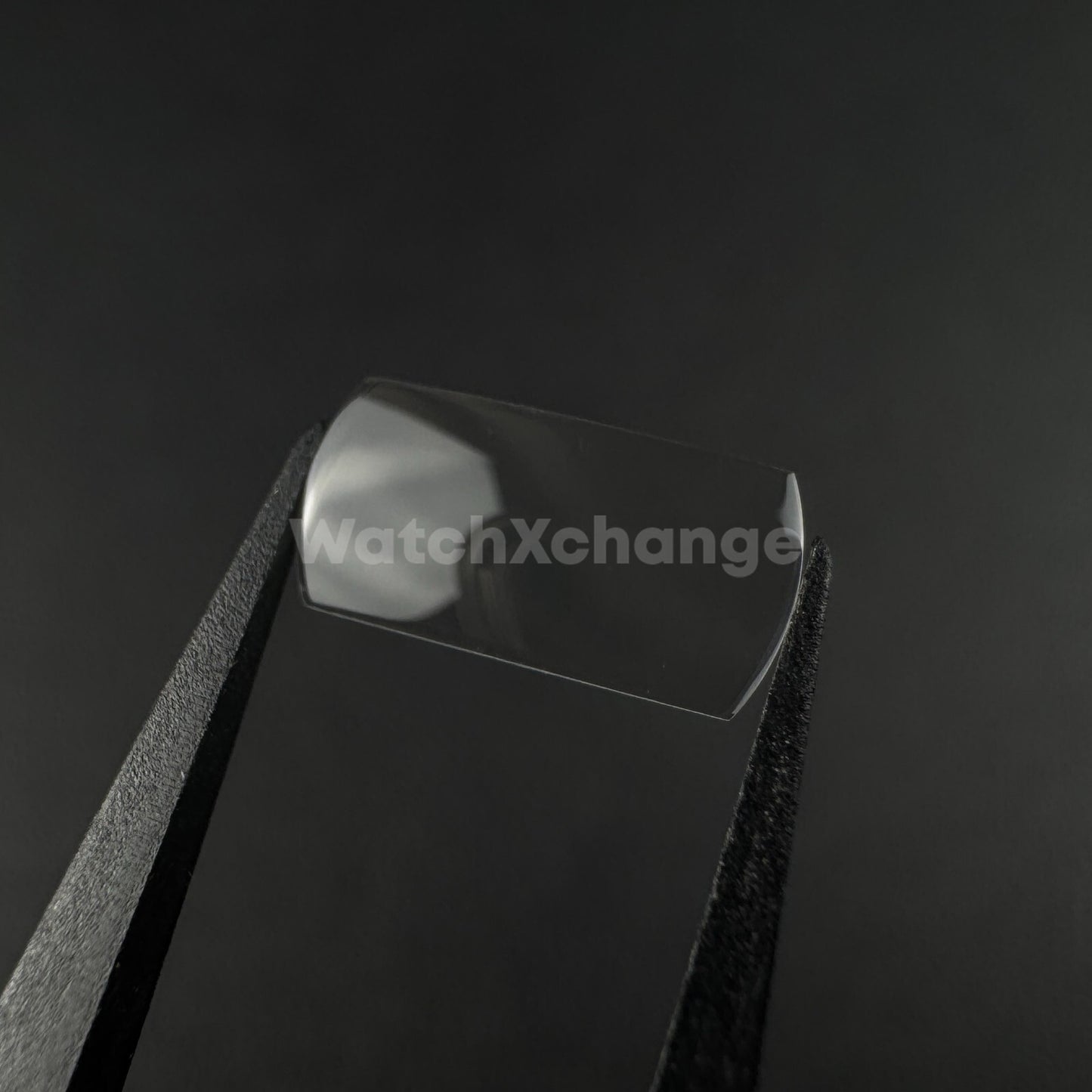 Rectangular Mineral Glass Date Window Bubble Cyclops Magnifier Watch Crystal