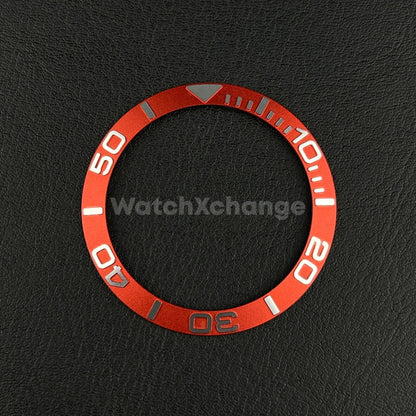 38mm Metal Aluminium Bezel insert For Divers Watch Rolex GMT Seiko SKX SRPD