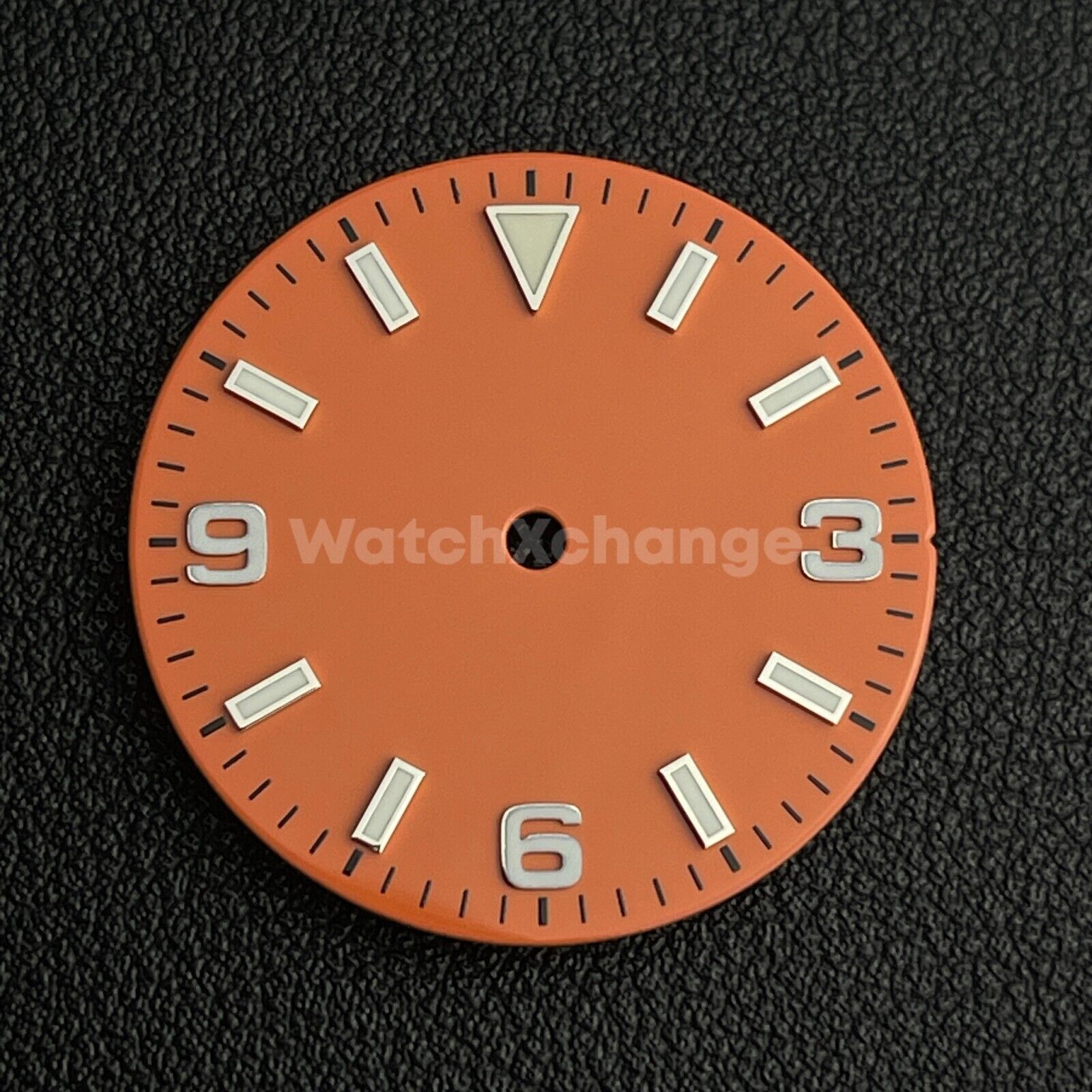 29mm Orange & Silver Watch Dial for Miyota 8205 8215 821A Watch Movement Parts